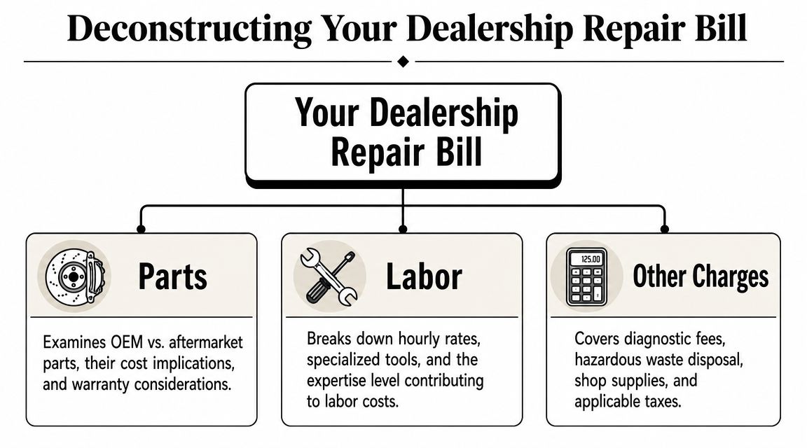 Deconstructing Your Dealership Repair Bill