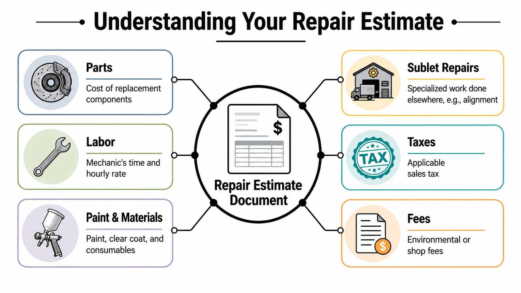 How to Read a Repair Shop Estimate