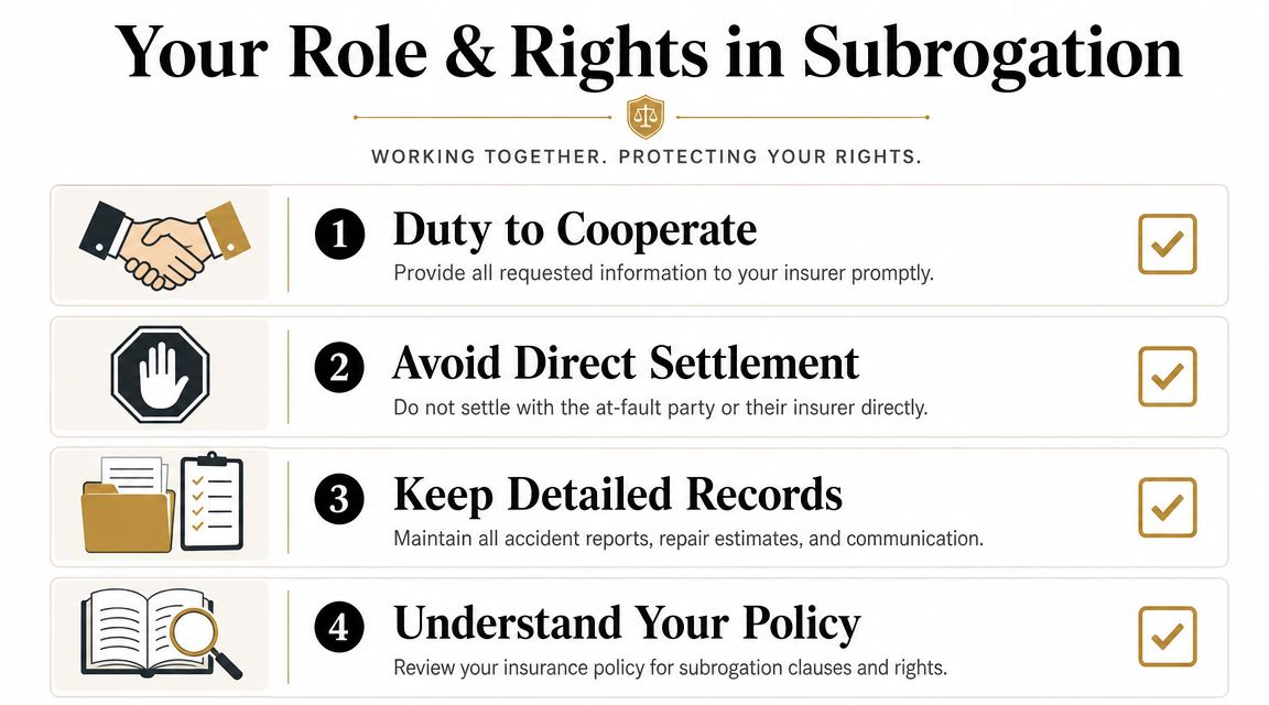 Your Role and Rights During the Subrogation Process